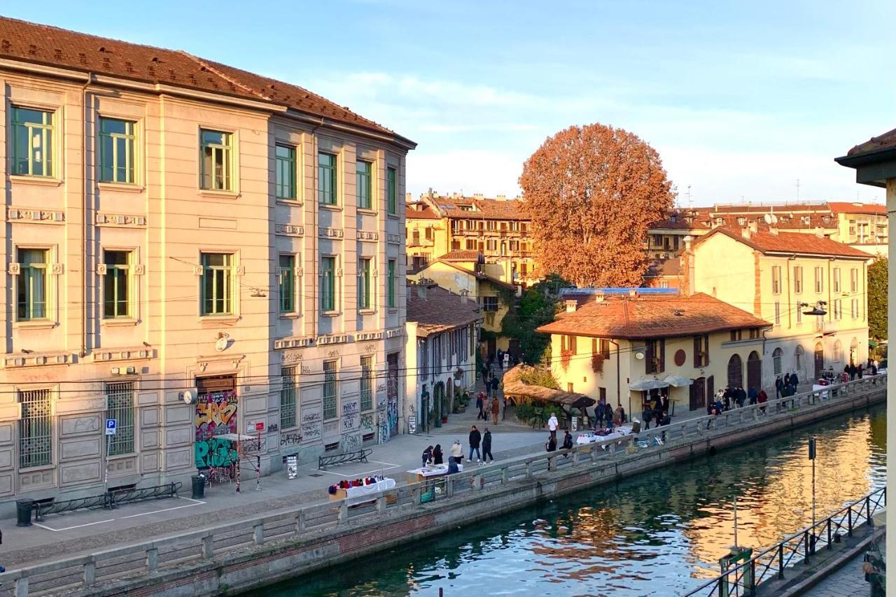 Canal View Historical Apartment ミラノ エクステリア 写真