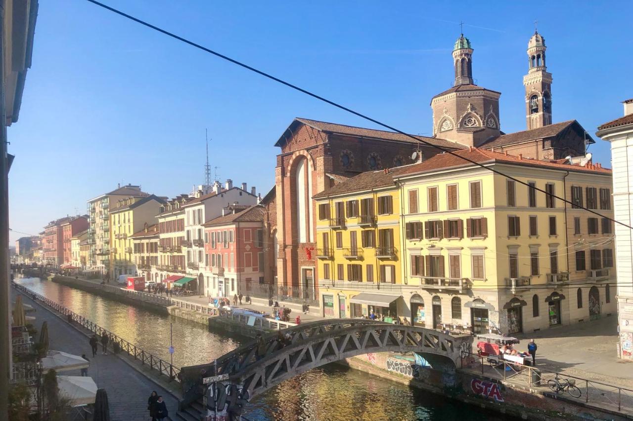 Canal View Historical Apartment ミラノ エクステリア 写真